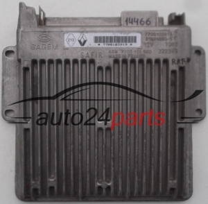 Calculateur Moteur RENAULT TWINGO Sagem 21624890-5, 216248905, 7700103919, HOM 7700105560