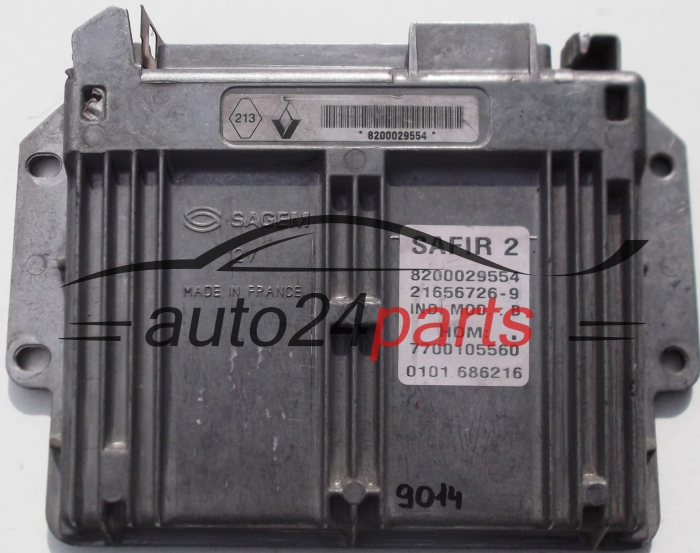 KOMPUTER STEROWNIK SILNIKA RENAULT TWINGO 1.2 Sagem 21656726-9