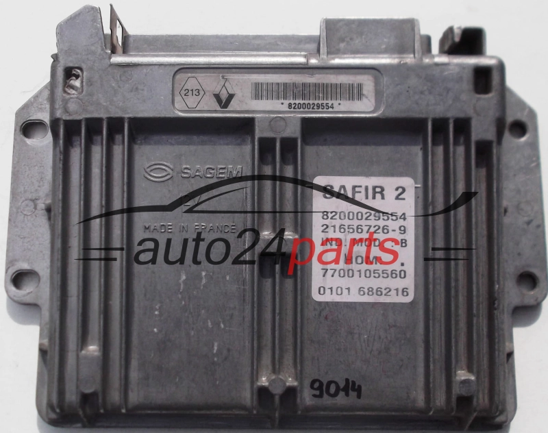 KOMPUTER STEROWNIK SILNIKA RENAULT TWINGO 1.2 Sagem 21656726-9