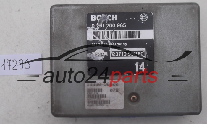 KOMPUTER STEROWNIK SILNIKA NISSAN MICRA 1.3 BOSCH 0 261 200 965, 0261200965, 23710 99B60, 2371099B060