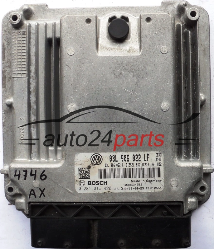 CALCULATEUR MOTEUR VOLKSWAGEN GOLF 2.0 TDI BOSCH 0 281 015 420