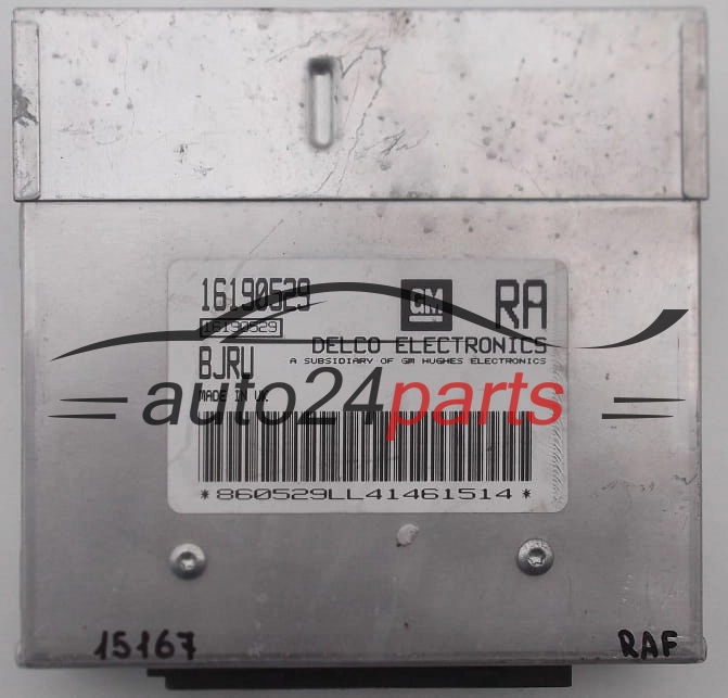 Sterownik silnika OPEL CORSA 1.2 16190529 RA