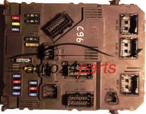 KOMFORTSTEUERGERÄT BSI PEUGEOT 407 BSI-S02-00 SIEMENS S120104700I, S120104700 I, 9655221080