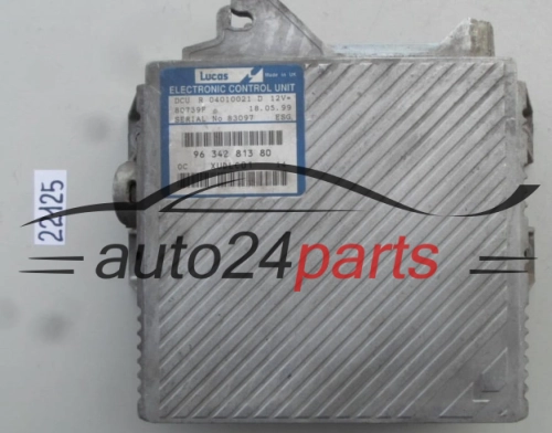CITROEN PEUGEOT FIAT 2.1 TD R 04010021 D, R04010021D, 96 342 813 80, 9634281380 