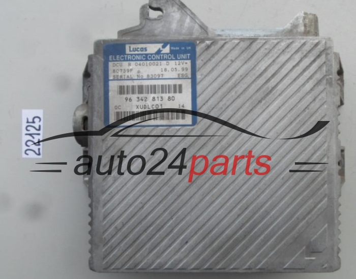 CITROEN PEUGEOT FIAT 2.1 TD R 04010021 D, R04010021D, 96 342 813 80, 9634281380 