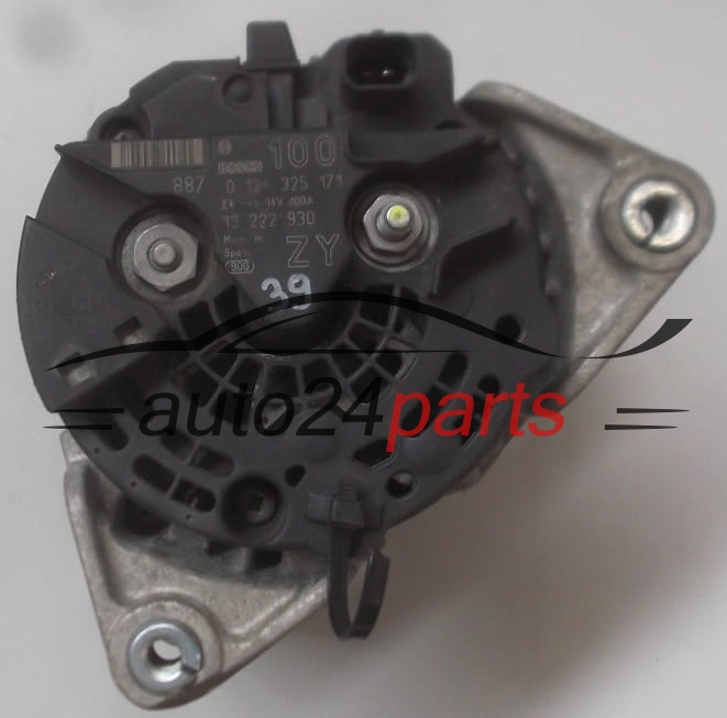 ALTERNATOR 1.4 OPEL ASTRA CORSA COMBO MERIVA 13222930 ZY GM 93190138, 6204265 0124325171 ZY, 100A