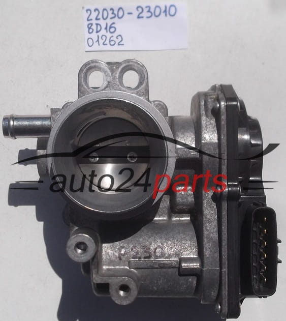 DROSSELKLAPPE TOYOTA YARIS II DENSO 22030-23010, 2203023010, 8D16, 01262