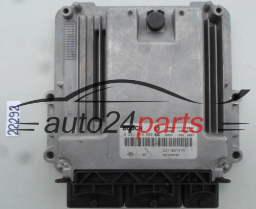 KOMPUTER STEROWNIK SILNIKA RENAULT 1.5 DCI BOSCH 0 281 019 889, 0281019889, 237102747R 
