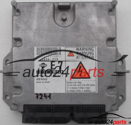 MOTORSTEUERGERÄT ECU STEUERGERAT NISSAN PRIMERA 2.2 DCI 23710 AW40A, 23710AW40A, 275800-2198, 2758002198, 5800-219 E7