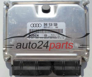 MOTORSTEUERGERÄT ECU STEUERGERÄT AUDI S4 BOSCH 0 261 208 459, 0261208459, 8H0 910 560, 8H0910560 