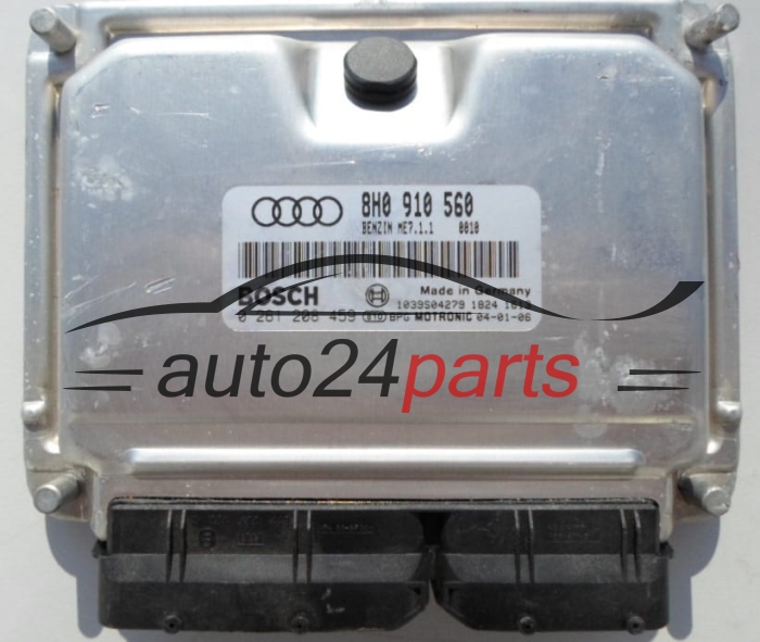 MOTORSTEUERGERÄT ECU STEUERGERÄT  AUDI S4 BOSCH 0 261 208 459,  8H0 910 560