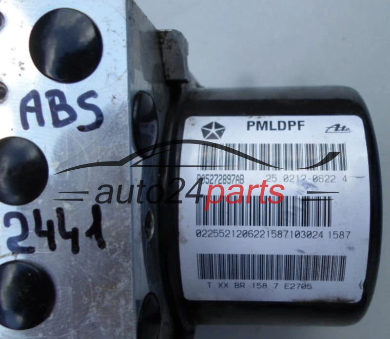 ABS POMPA I STEROWNIK CHRYSLER P05272897AB, ATE 25021206274, 25.0212-0627.4, PMLDPF, 8D552980