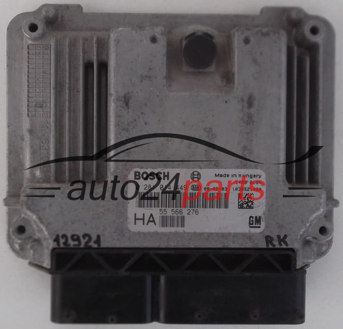 KOMPUTER STEROWNIK SILNIKA OPEL VECTRA SIGNUM 1.9 CDTI Z19DT Z19DTL Z19DTH 55566276 HA, 55 566 276 HA, BOSCH 0281014449 