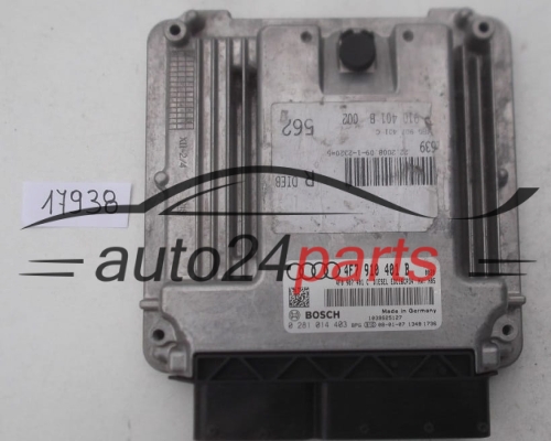 KOMPUTER STEROWNIK SILNIKA AUDI A6 2.7 TDI BOSCH 0 281 014 403