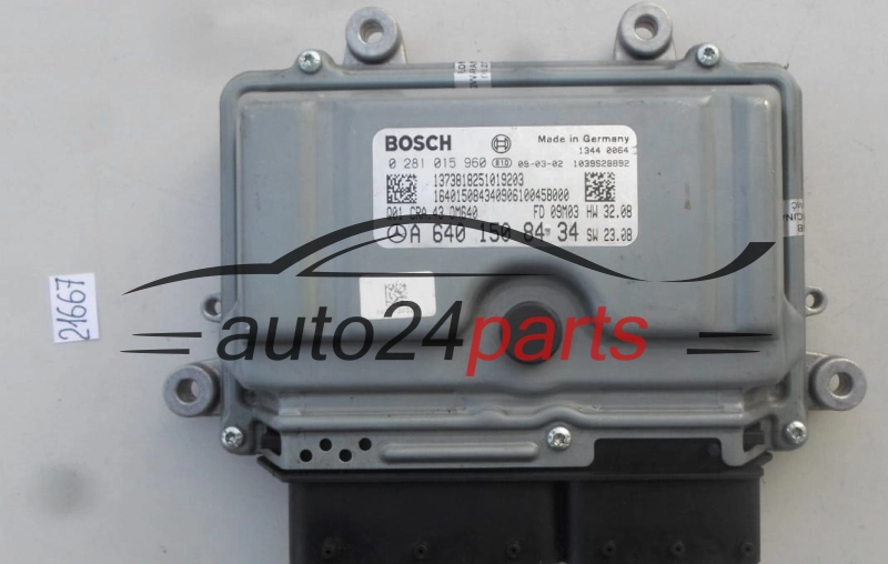 MERCEDES W169 BOSCH 0 281 015 960, 0281015960, A 640 150 84 34, A6401508434