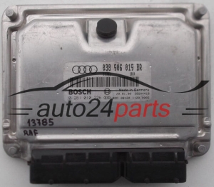 MOTORSTEUERGERÄT ECU STEUERGERAT VOLKSWAGEN AUDI A4 BOSCH 0 281 010 226, 0281010226, 038 906 019 BR, 038906019BR
