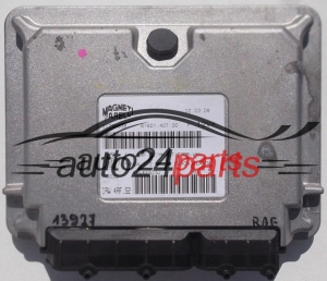 ECU CENTRALITA DE MOTOR FIAT PANDA 1.2 MAGNETI MARELLI IAW 4AF.S2, IAW4AFS2, 51798638, 61601.407.00, 6160140700 