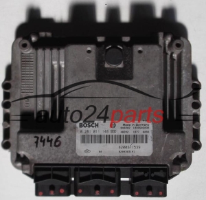 KOMPUTER STEROWNIK SILNIKA RENAULT LAGUNA 1.9 DCI BOSCH 0281011148