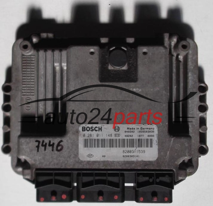 KOMPUTER STEROWNIK SILNIKA RENAULT LAGUNA 1.9 DCI BOSCH 0281011148