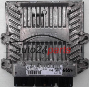 Calculateur Moteur FORD FOCUS 2.0 TDCI SIEMENS 5WS40228C-T, 5WS40228CT, FoMoCo 5M51-12A650-NB, 5M5112A650NB, 1ASB, SID 803    