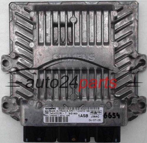 Calculateur Moteur FORD FOCUS 2.0 TDCI SIEMENS 5WS40228C-T, FoMoCo 5M51-12A650-NB