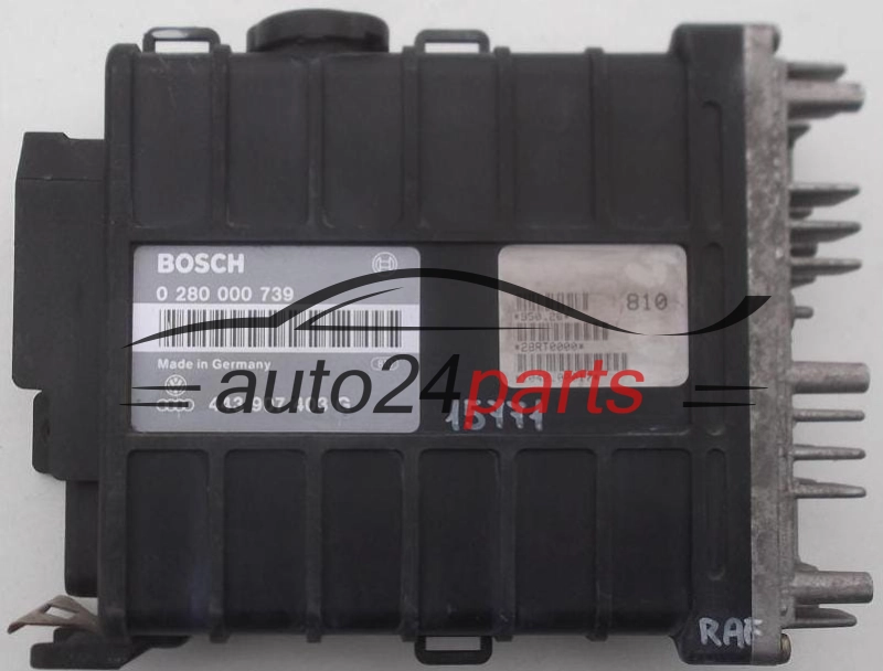 Sterownik silnika VW VOLKSWAGEN PASSAT JETTA SEAT TOLEDO 1.8 443907403G BOSCH 0280000739 - 9397 13402 13745 13993 13997 15513 15604 15768 15771