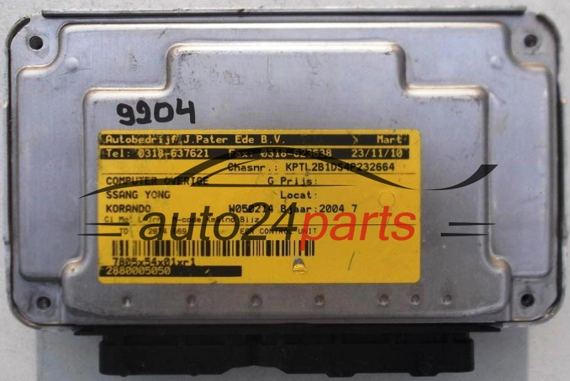 Komputer sterownik EGR Rexton 2.9TD 2880005050