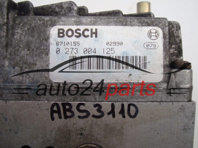 ABS VOLVO S40 V40 BOSCH 0 265 216 017, 0265216017, 0 273 004 125, 0273004125