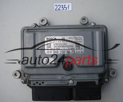 KOMPUTER STEROWNIK SILNIKA MERCEDES W168 A180 2.0 CDI A6401508079, 6401508079, A 640 150 80 79, BOSCH 0281013030, 0 281 013 030