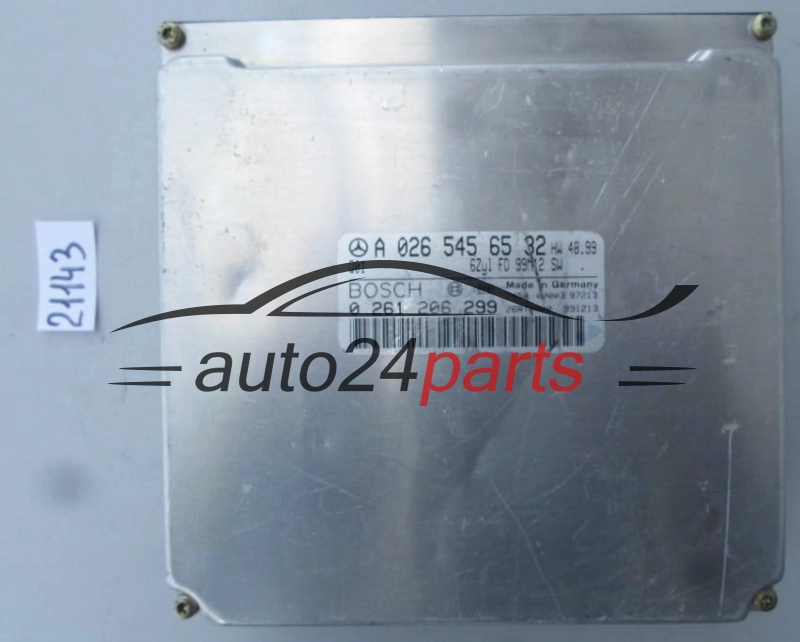 MERCEDES C-CLASS W 202 BOSCH 0 261 206 299, 0261206299, A 026 545 65 32, A0265456532