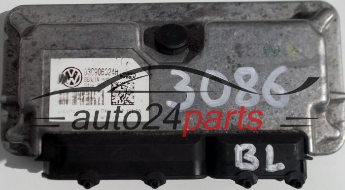 KOMPUTER STEROWNIK SILNIKA VOLKSWAGEN SEAT IBIZA 1.4 Magneti Marelli IAW 4HV.H, 03C 906 024 H, 61601.363.04