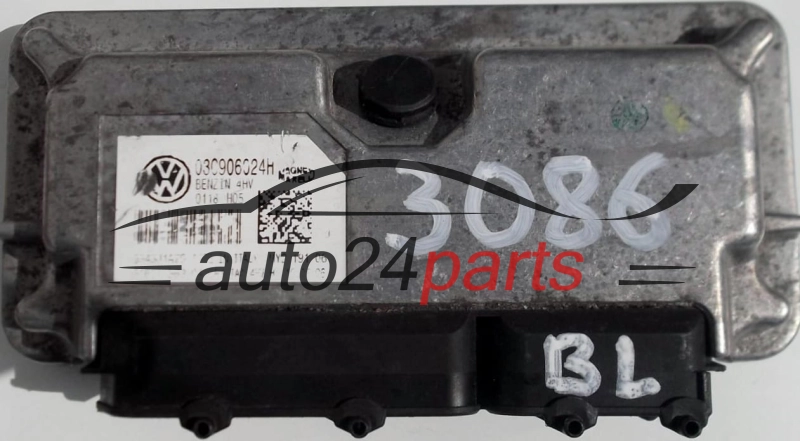 Sterownik silnika VOLKSWAGEN SEAT IBIZA 1.4 MAGNETI MARELLI IAW 4HV.H 03C906024H 6160136304 -