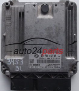 CALCULATEUR MOTEUR VW VOLKSWAGEN CRAFTER 2.5 TDI 074906032AN, 074 906 032 AN, BOSCH 0281014149, 0 281 014 149, EDC16CP34-4.4 1039S35404