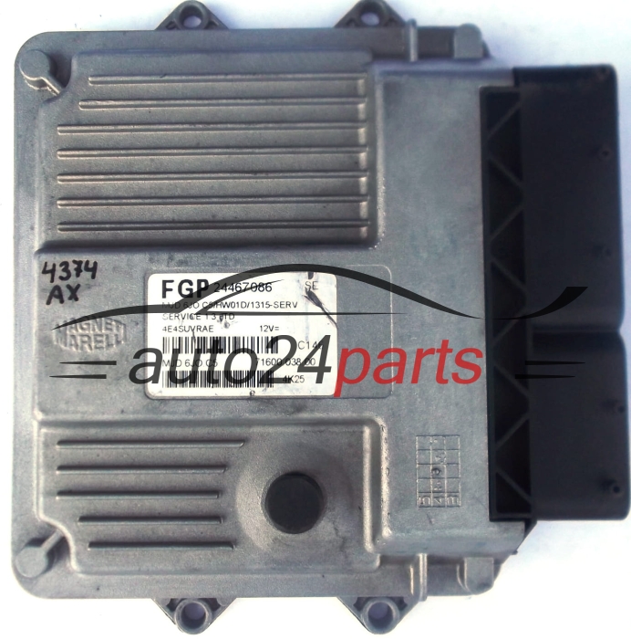 ECU CENTRALITA DE MOTOR OPEL AGILA 1.3 CDTI Z13DT 24467086 SE