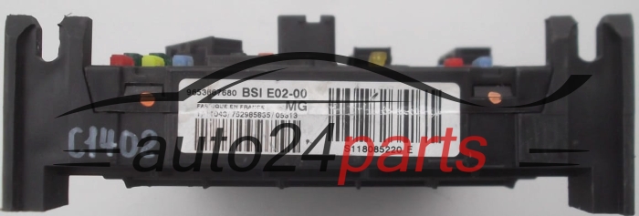 CENTRALKA MODUL STEROWNIK KOMFORTU CITROEN PEUGEOT SIEMENS S118085220E, 9653667680, BSI E02-00 MG