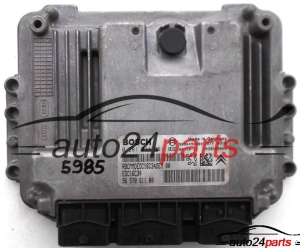 MOTORSTEUERGERÄT ECU STEUERGERAT CITROEN PEUGEOT 1.4 HDI BOSCH 0 281 011 861, 0281011861, 96 570 611 80, 9657061180, 9654490280 