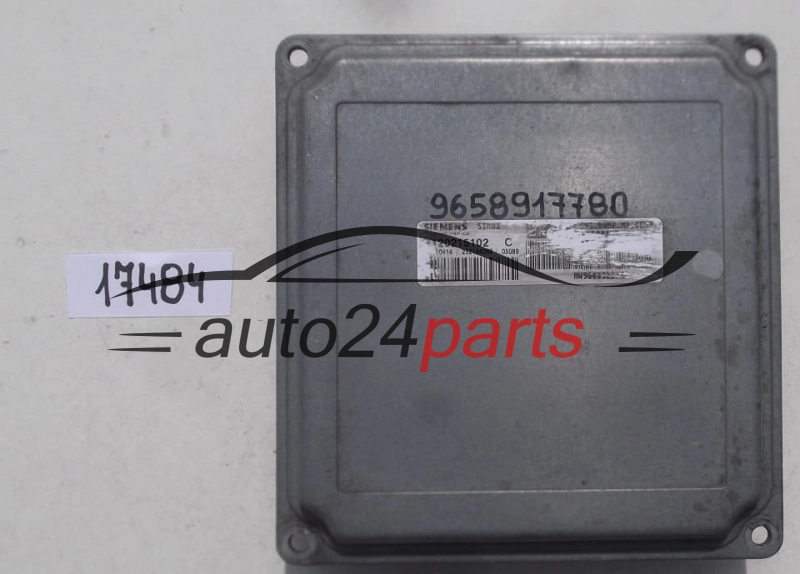 STEROWNIK SKRZYNI AUTOMATYCZNE CITROEN PEUGEOT 1.4 HDI SIEMENS S120215102 C, S120215102 C, SW96589177, 9658917780, HW9640922780
