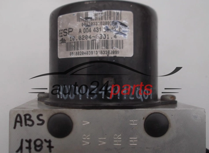 ABS POMPA CHRYSLER CROSSFIRE A 004 431 91 12, A0044319112, 10.0204-0391.4, 10020403914, A 193 545 01 32, A1935450132 