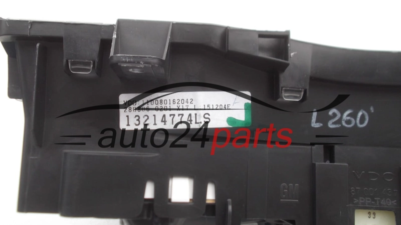 LICZNIK OPEL MERIVA 13214774LS, VDO 110080162042