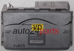 CALCULATEUR ABS OPEL CALIBRA KADETT VECTRA BOSCH 0265103038, 0 265 103 038