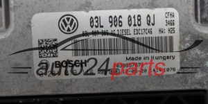 Calculateur Moteur SKODA YETI 2.0 TDI BOSCH 0 281 019 114, 03L 906 018 QJ