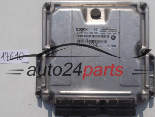  KOMPUTER STEROWNIK SILNIKA JEEP CHEROKEE BOSCH 0 281 011 062, 0281011062, P56044220AD, FN7AB