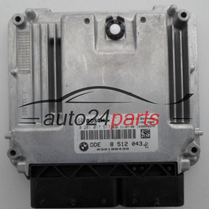 CALCULATEUR MOTEUR BMW BOSCH 0 281 017 517,  DDE 8 512 043