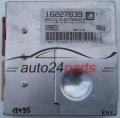CALCULATEUR MOTEUR OPEL TIGRA 1.4 16227839 BRNW