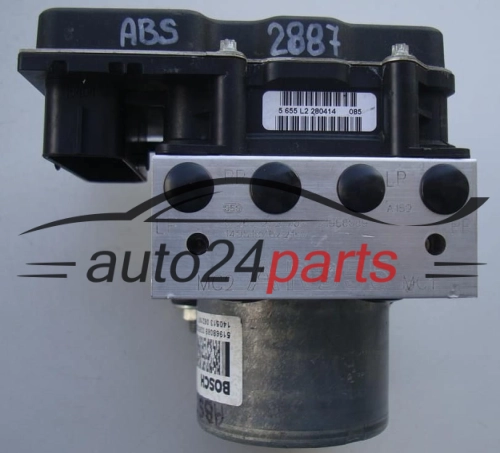 ABS PUMPE BLOCK HYDRAULIKPUMPE STEUERGERÄT ALFA ROMEO MITO BOSCH 0 265 252 705, 0265252705, 51968089, 0265952252