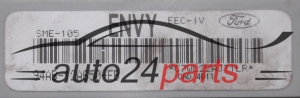 KOMPUTER STEROWNIK SILNIKA FORD ESCORT 1.6 VISTEON 94AB-12A650-EB, ENVY