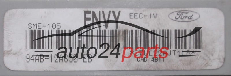 KOMPUTER STEROWNIK SILNIKA FORD ESCORT 1.6 VISTEON 94AB-12A650-EB, ENVY
