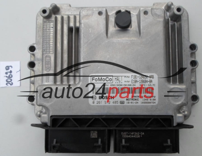 MOTORSTEUERGERÄT ECU STEUERGERAT FORD BOSCH 0 261 S12 485, 0261S12485, F1B1-12A650-APB, F1B112A650APB 