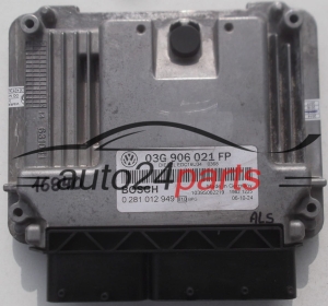 KOMPUTER STEROWNIK SILNIKA VW VOLKSWAGEN GOLF 2.0 TDI 