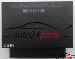 CONFORT MODULE BSI SKODA FABIA 5J0 959 433 A, 5J0959433A, 5DK 008 129-20, 5DK008129 